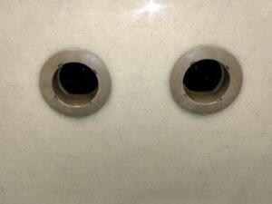 ジェットバスからの白い汚れの洗浄依頼・・・・・鎌倉市