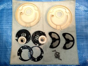 黒いカスのような汚れの改善依頼　ジェットバス配管洗浄 (TOTO㈱ブローバス)・・・・・渋谷区